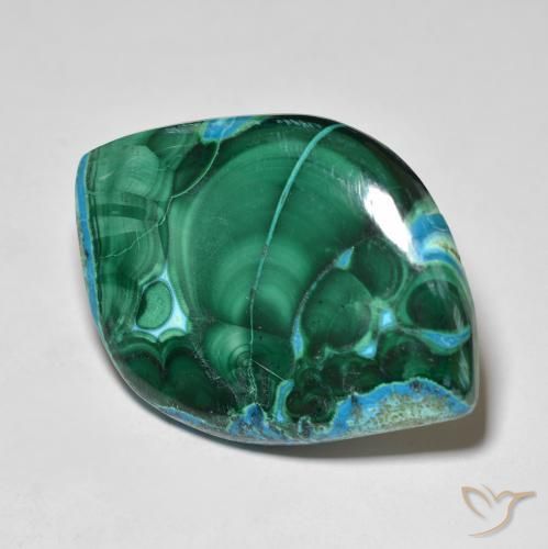 Chrysocolle Multicolore naturelle Fantaisie, 50.32 ct, Opaque