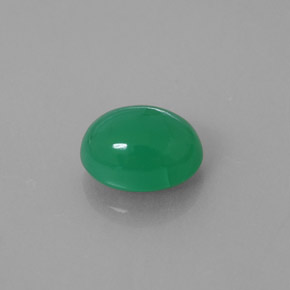 Chrysoprase Vert naturelle Transparent, 2.10 ct, Transparent / Translucide