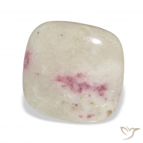 Cinabre Multicolore naturelle Coussin, 18.89 ct, Opaque