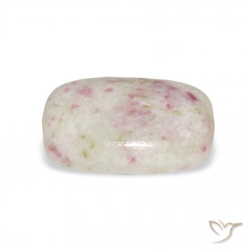 Cinabre Multicolore naturelle Coussin, 7.82 ct, Opaque