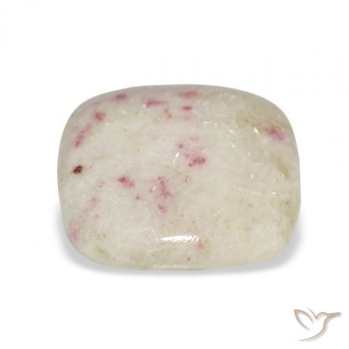 Cinabre Multicolore naturelle Coussin, 13.55 ct, Opaque