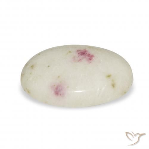 Cinabre Multicolore naturelle ovale, 5.80 ct, Opaque