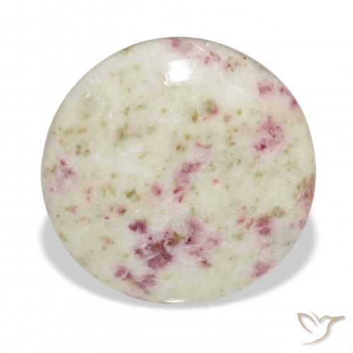 22.96ct Naturel Multicolore Cinabre, Tour, Opaque