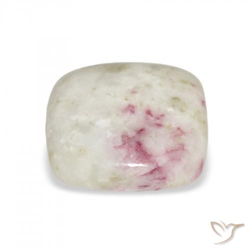 Cinabre Multicolore naturelle Coussin, 9.64 ct, Opaque