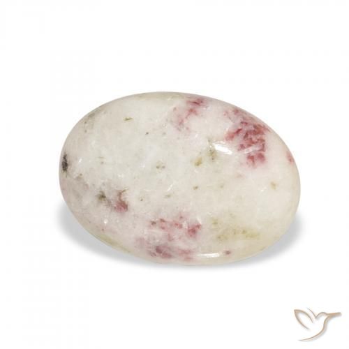 Cinabre Multicolore naturelle ovale, 6.51 ct, Opaque