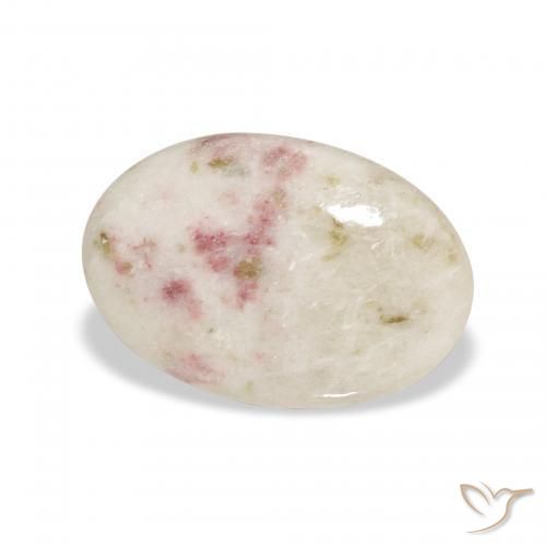 Cinabre Multicolore naturelle ovale, 7.71 ct, Opaque
