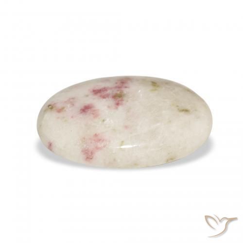 Cinabre Multicolore naturelle ovale, 7.71 ct, Opaque