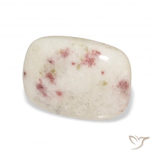 Cinabre Multicolore naturelle Coussin, 14.82 ct, Opaque