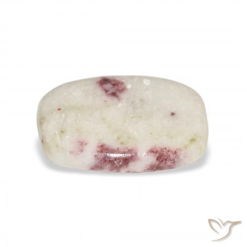 Cinabre Multicolore naturelle Coussin, 8.45 ct, Opaque
