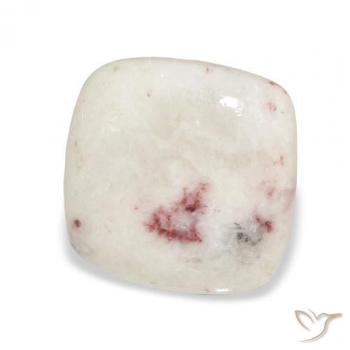 Cinabre Multicolore naturelle Coussin, 11.51 ct, Opaque