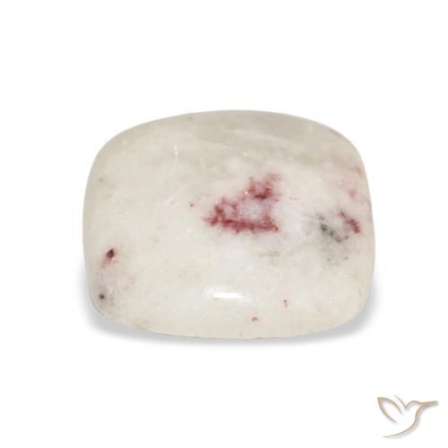 Cinabre Multicolore naturelle Coussin, 11.51 ct, Opaque