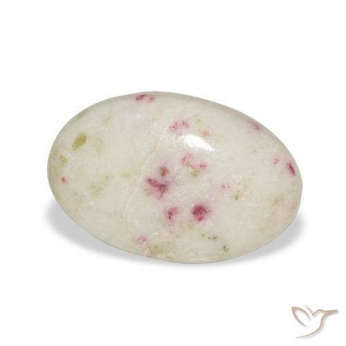 Cinabre Multicolore naturelle ovale, 6.28 ct, Opaque