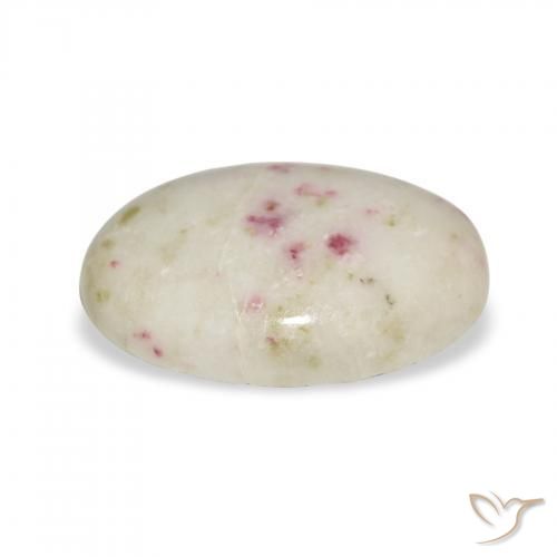 Cinabre Multicolore naturelle ovale, 6.28 ct, Opaque