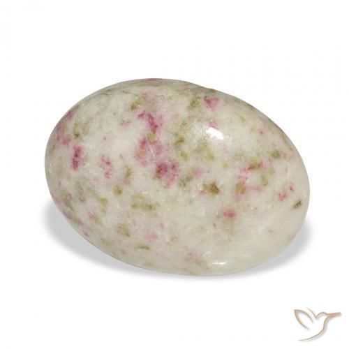 Cinabre Multicolore naturelle ovale, 12.03 ct, Opaque