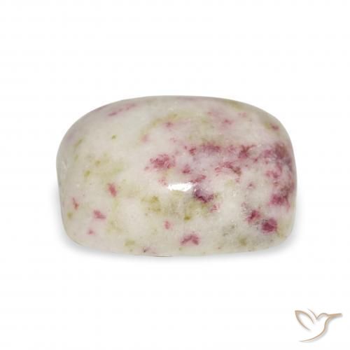 Cinabre Multicolore naturelle Coussin, 8.10 ct, Opaque
