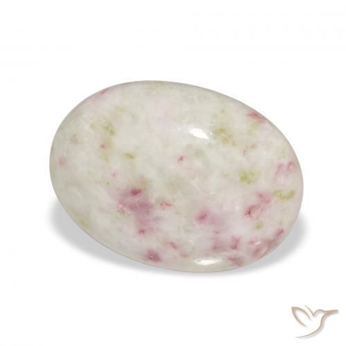 Cinabre Multicolore naturelle ovale, 8.59 ct, Opaque