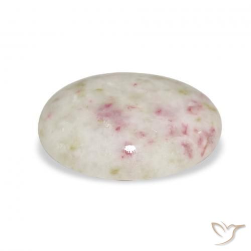 Cinabre Multicolore naturelle ovale, 8.59 ct, Opaque