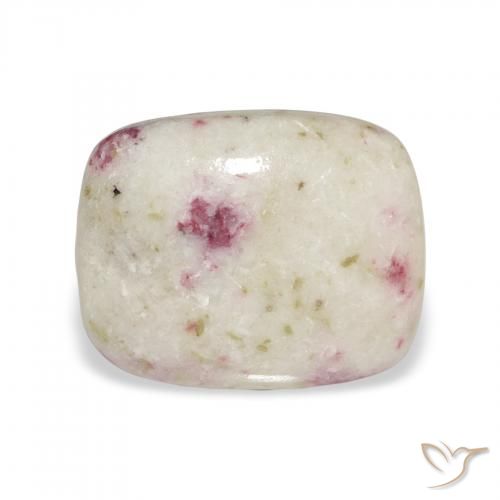 Cinabre Multicolore naturelle Coussin, 8.57 ct, Opaque