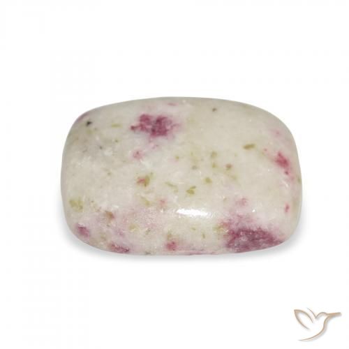 Cinabre Multicolore naturelle Coussin, 8.57 ct, Opaque