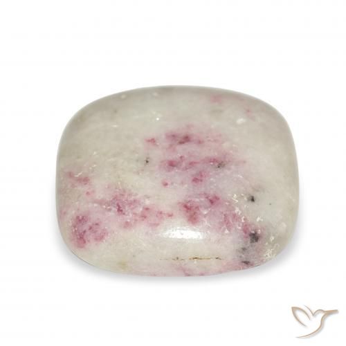 Cinabre Multicolore naturelle Coussin, 9.25 ct, Opaque