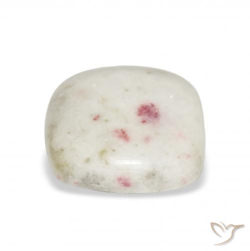 Cinabre Multicolore naturelle Coussin, 9.77 ct, Opaque