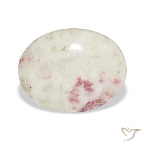 15.05ct Naturel Multicolore Cinabre, ovale, Opaque
