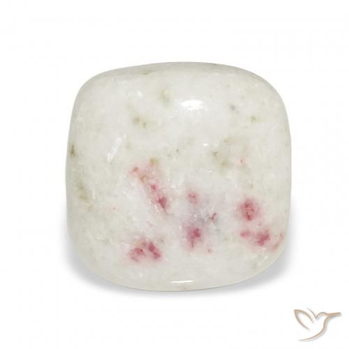 Cinabre Multicolore naturelle Coussin, 7.60 ct, Opaque