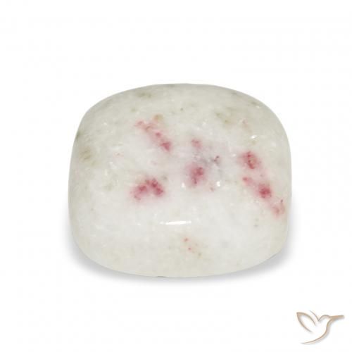 Cinabre Multicolore naturelle Coussin, 7.60 ct, Opaque