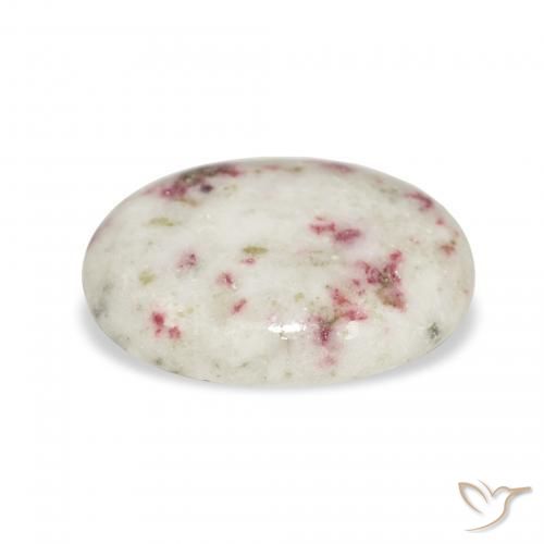 Cinabre Multicolore naturelle ovale, 9.45 ct, Opaque