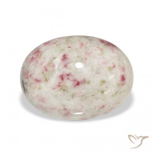Cinabre Multicolore naturelle ovale, 16.30 ct, Opaque