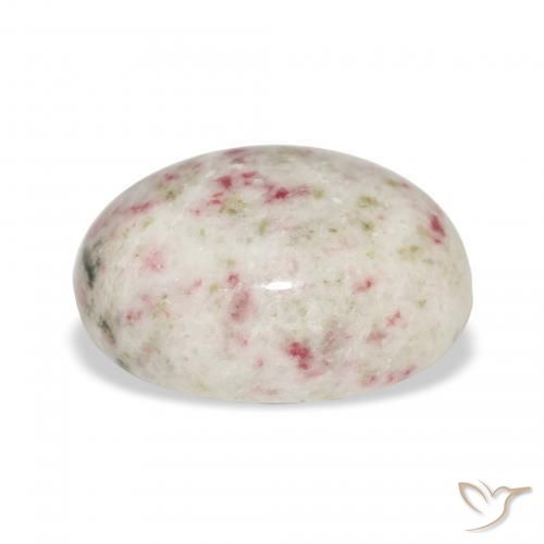 Cinabre Multicolore naturelle ovale, 16.30 ct, Opaque