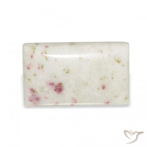 Cinabre Multicolore naturelle Baquette, 9.18 ct, Opaque