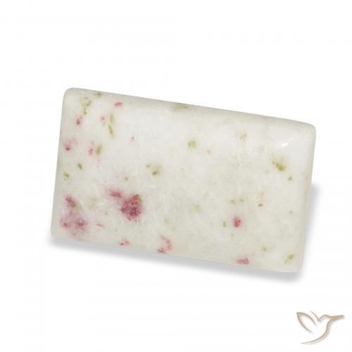 Cinabre Multicolore naturelle Baquette, 9.18 ct, Opaque