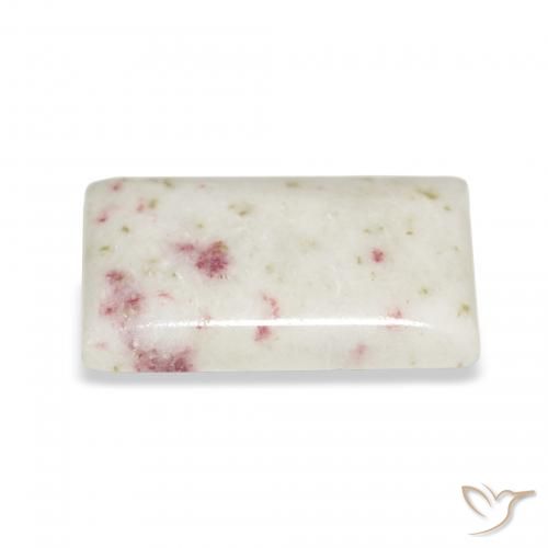 Cinabre Multicolore naturelle Baquette, 9.18 ct, Opaque
