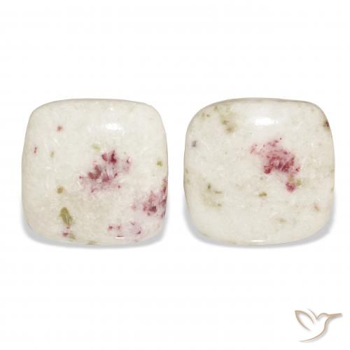 23.69ctw Naturel Multicolore Cinabre, Coussin, Opaque