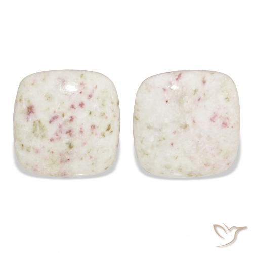 28.05ctw Naturel Multicolore Cinabre, Coussin, Opaque
