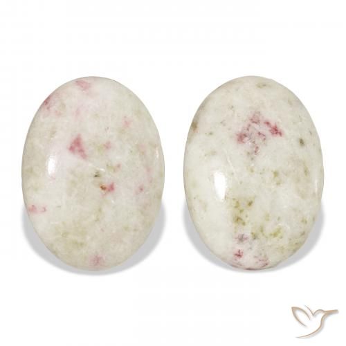 29.74ctw Naturel Multicolore Cinabre, ovale, Opaque