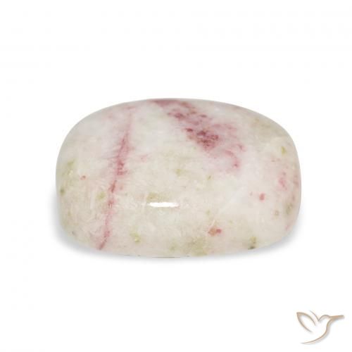 Cinabre Multicolore naturelle Coussin, 6.46 ct, Opaque
