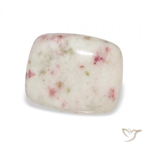 Cinabre Multicolore naturelle Coussin, 7.18 ct, Opaque