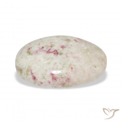 Cinabre Multicolore naturelle ovale, 12.38 ct, Opaque