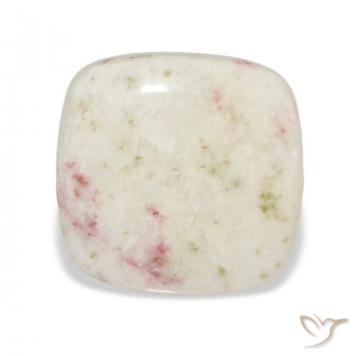 11.04ct Naturel Multicolore Cinabre, Coussin, Opaque