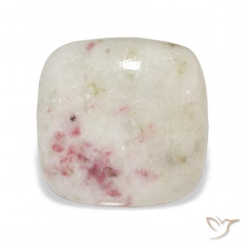 11.70ct Naturel Multicolore Cinabre, Coussin, Opaque