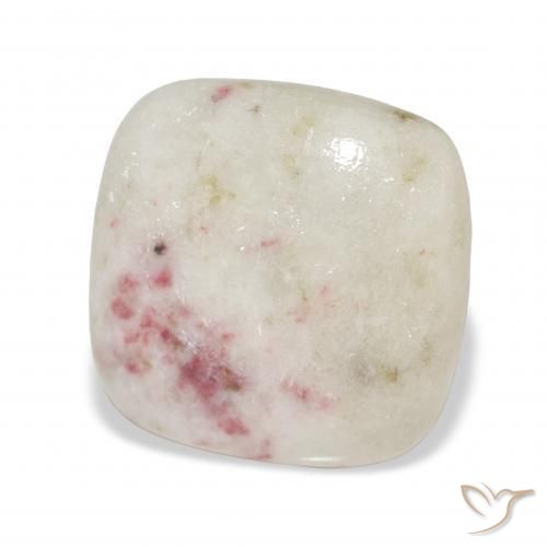 Cinabre Multicolore naturelle Coussin, 11.70 ct, Opaque