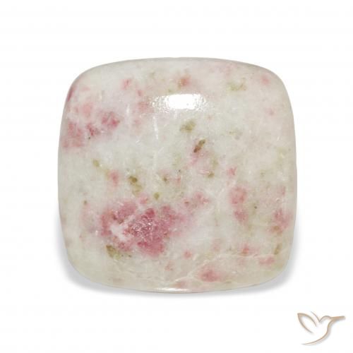 11.75ct Naturel Multicolore Cinabre, Coussin, Opaque