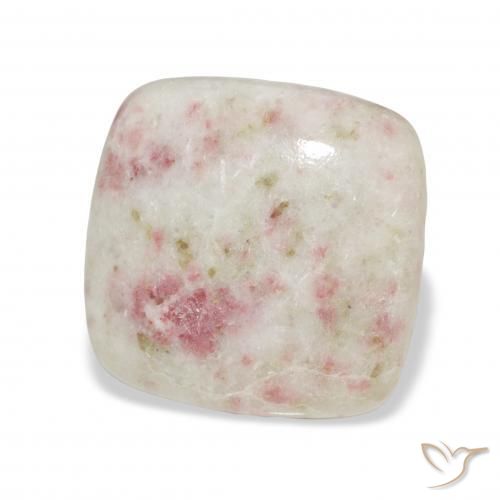 Cinabre Multicolore naturelle Coussin, 11.75 ct, Opaque