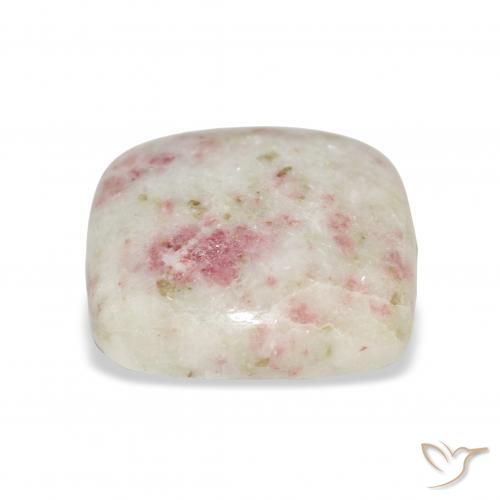 Cinabre Multicolore naturelle Coussin, 11.75 ct, Opaque