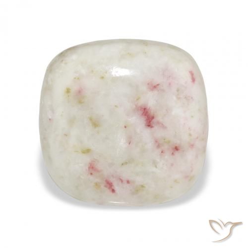 7.92ct Naturel Multicolore Cinabre, Coussin, Opaque