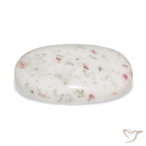 Cinabre Multicolore naturelle ovale, 15.24 ct, Opaque