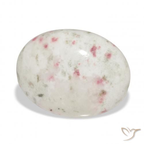 Cinabre Multicolore naturelle ovale, 14.52 ct, Opaque