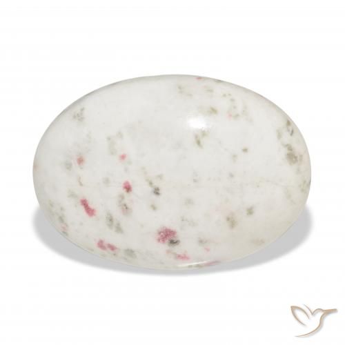 15.60ct Naturel Multicolore Cinabre, ovale, Opaque